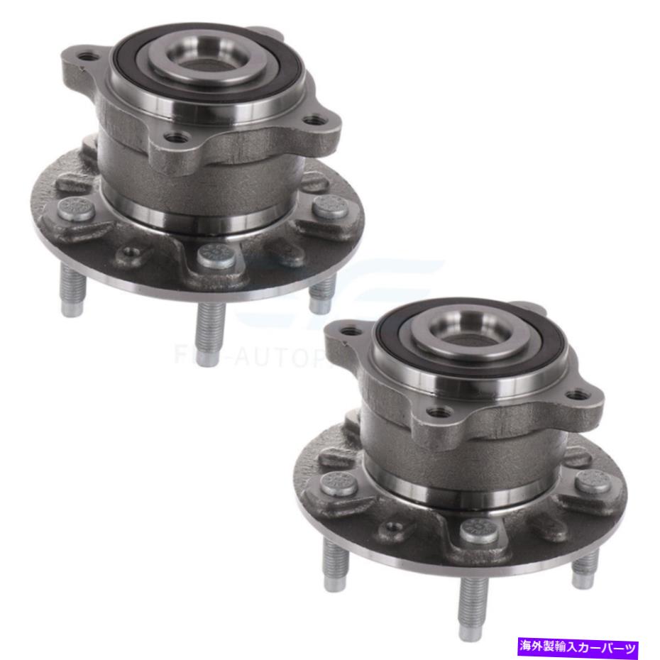 Wheel Hub Bearing 2016-17ビュイックカスカダ2014-16キャデラックELR 512447の2倍後輪ベアリングハブ 2x Rear Wheel Bearing Hub For 2016-17 Buick Cascada 2014-16 Cadillac ELR 512447【並行輸入品】