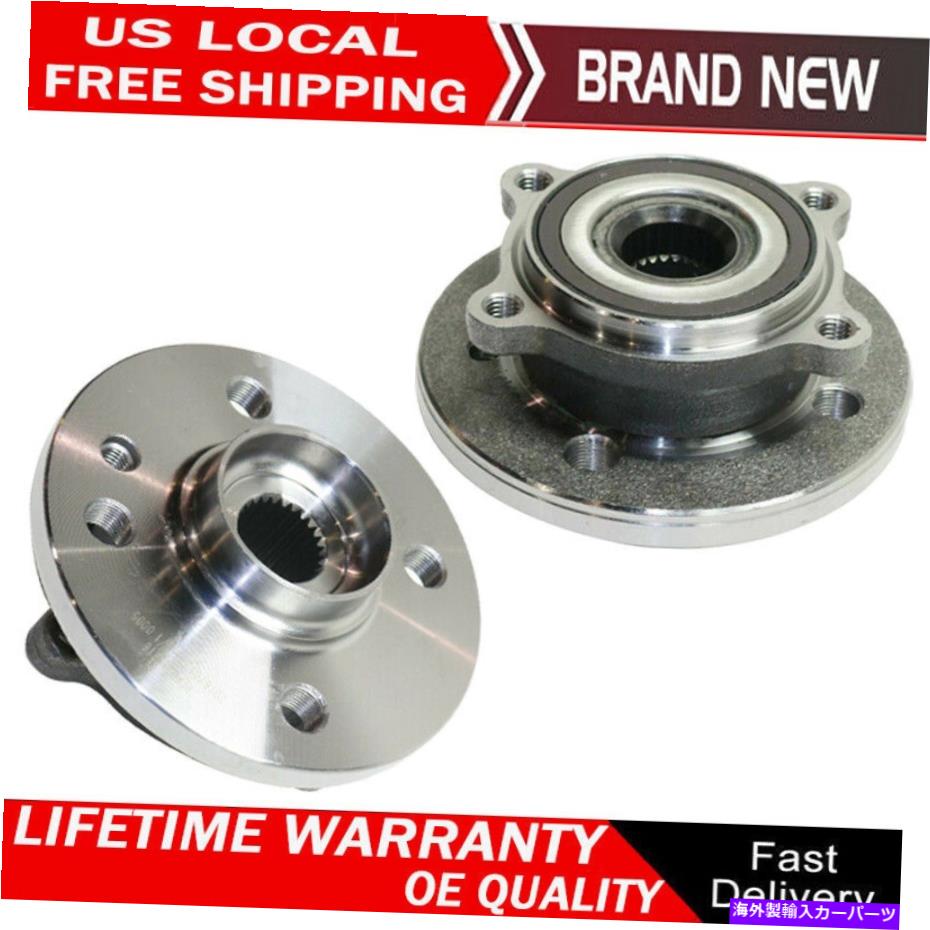 Wheel Hub Bearing 2007-2015のフロントホイールベアリング＆ハブアセンブリ513309を設定します。 Set Front Wheel Bearing & Hub Assembly 513309 For 2007-2015 Mini Cooper W/ABS TX【並行輸入品】