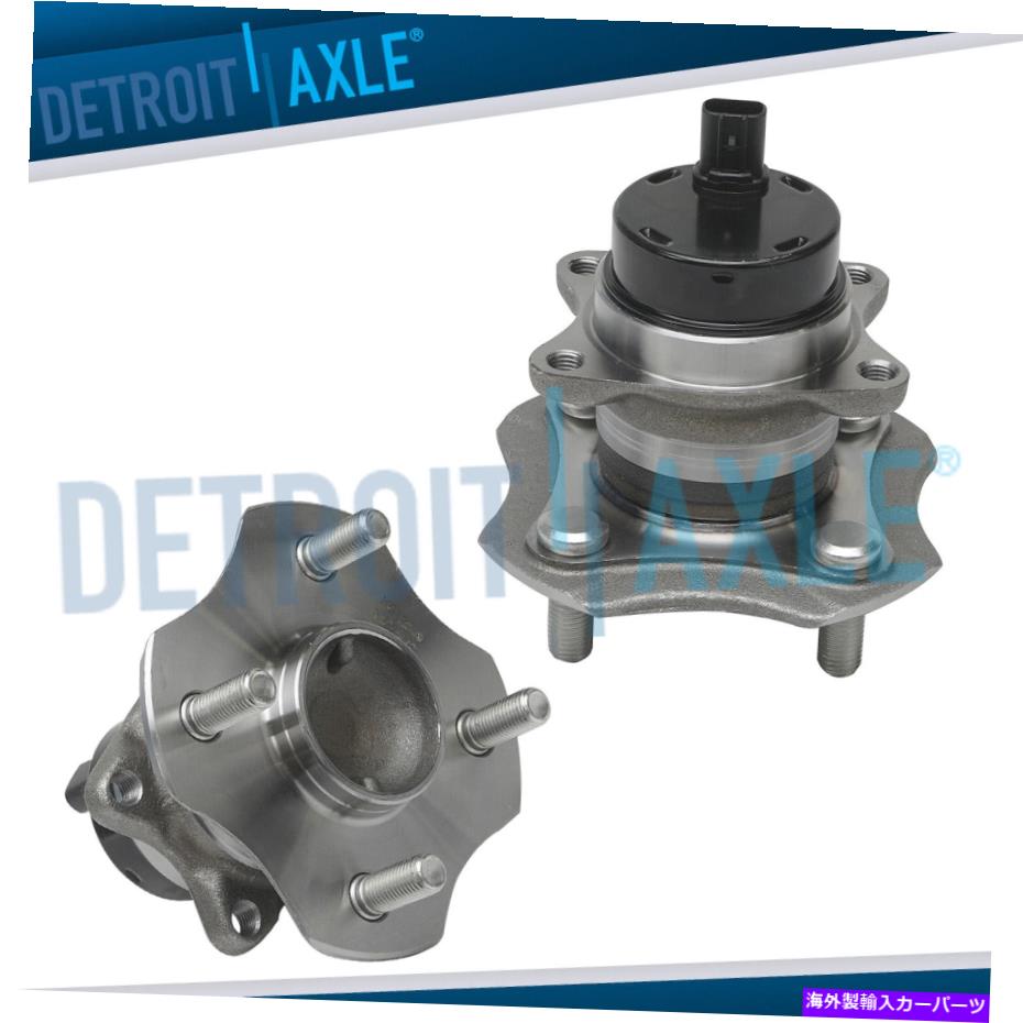Wheel Hub Bearing ペア（2）2000年から2006年のトヨタエコーサイオンXA XB W/ ABSの後輪ハブベアリング Pair (2) Rear Wheel Hub Bearings for 2000-2006 Toyota Echo Scion XA XB w/ ABS【並行輸入品】