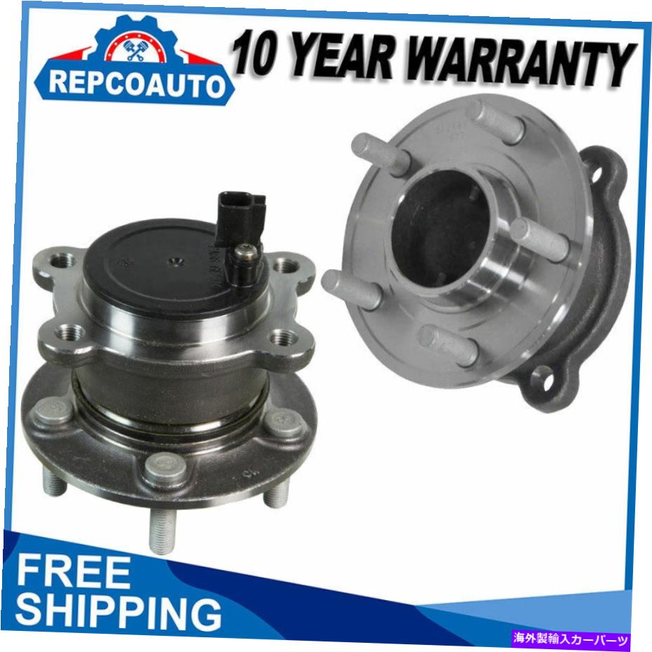 Wheel Hub Bearing ペアFWD後輪ベアリングハブ13-18フォードCマックスエスケープ/15-19リンカーンMKC Pair FWD Rear Wheel Bearing Hub for 13-18 Ford C-Max Escape/15-19 Lincoln MKC【並行輸入品】
