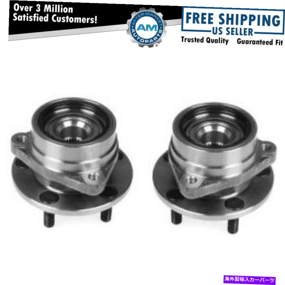Wheel Hub Bearing ラングラーのフロントホイールベアリングとハブペアワゴニアチェロキートラック4WD Front Wheel Bearing & Hub Pair for Wrangler Wagoneer Cherokee Truck 4WD【並行輸入品】