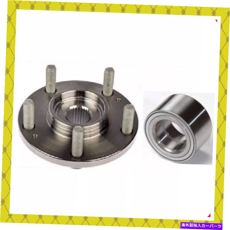 Wheel Hub Bearing フォードフォーカス2012-2018の前輪ハブとベアリング各高速配送 FRONT WHEEL HUB & BEARING FOR FORD FOCUS 2012-2018 C-MAX EACH FAST SHIPPING【並行輸入品】