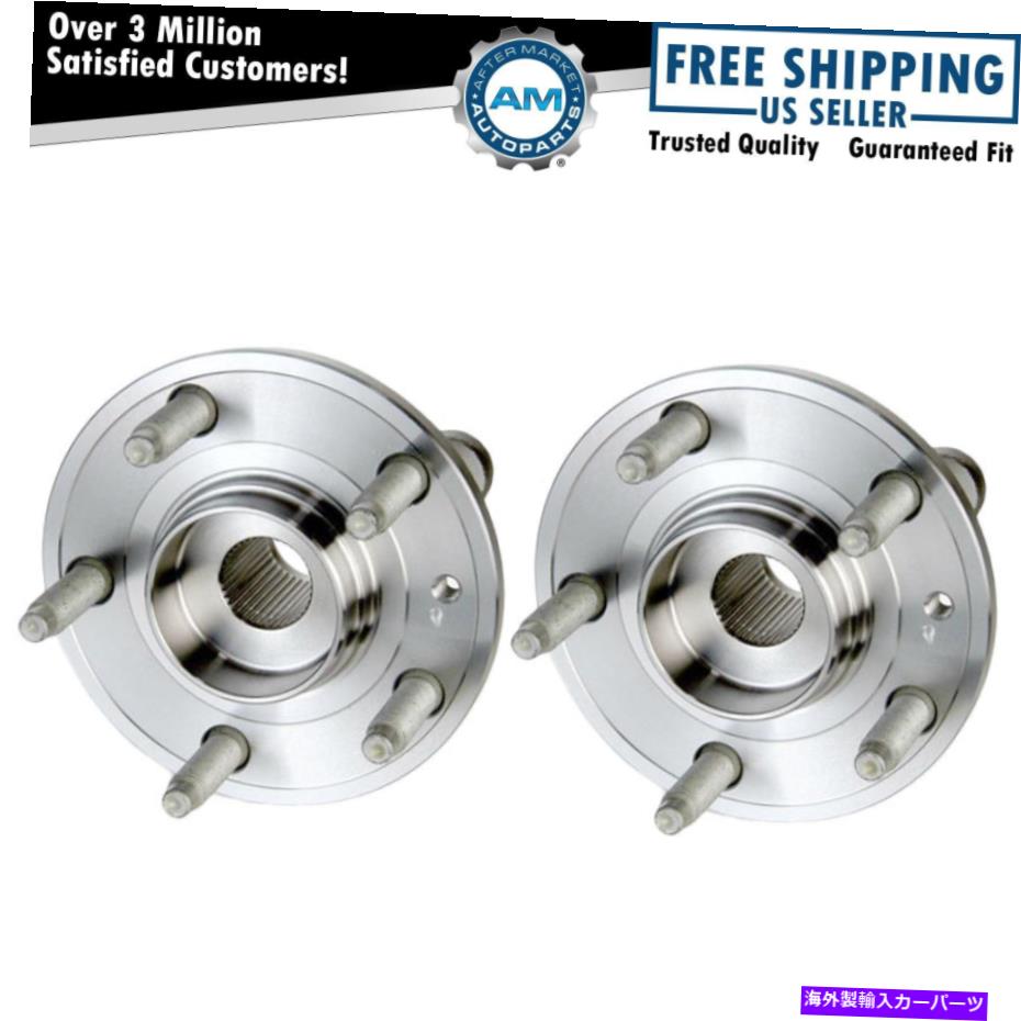 Wheel Hub Bearing フォードトーラス500マーキュリーセーブルモンテゴ（2）フロントホイールベアリング＆ハブ Ford Taurus Five Hundred Mercury Sable Montego (2) Front Wheel Bearings & Hub【並行輸入品】