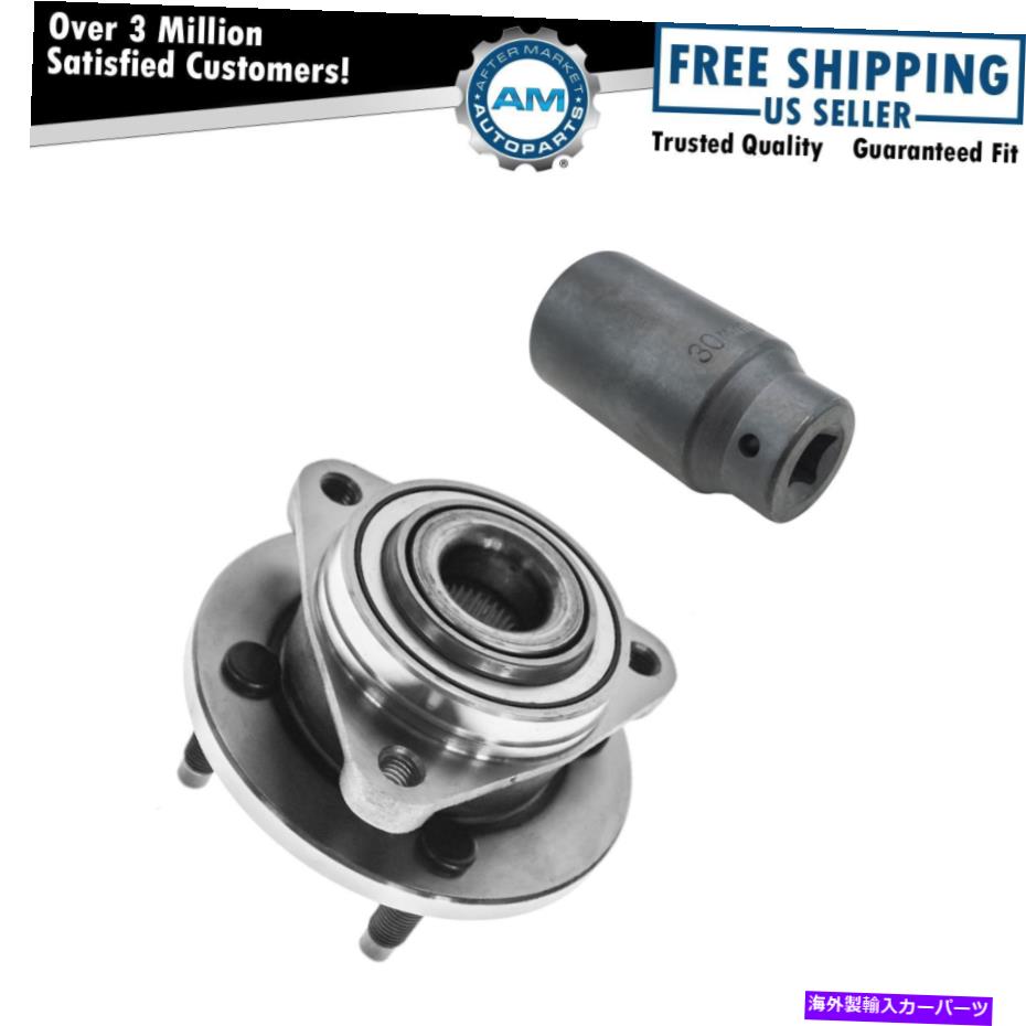 Wheel Hub Bearing コバルトポンティアックG5イオン用の30mmソケットw/ 30mmソケットw/ 30mmソケット Front Wheel Hub & Bearing Pair w/ 30mm Socket for Cobalt Pontiac G5 Ion【並行輸入品】