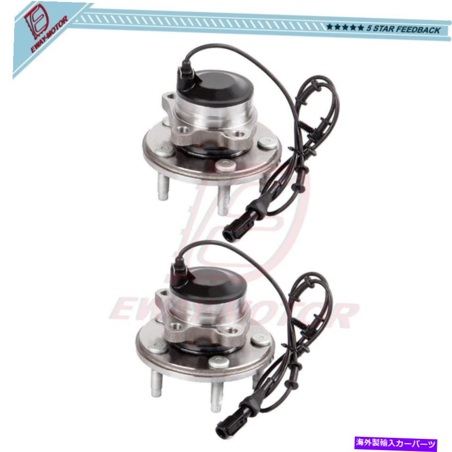 Wheel Hub Bearing ジャガーS-WTYPE 00-08 XJ8 XJR 04-08の前輪ハブベアリングアセンブリのペア Pair of Front Wheel Hub Bearing Assembly For Jaguar S-WType 00-08 XJ8 XJR 04-08【並行輸入品】