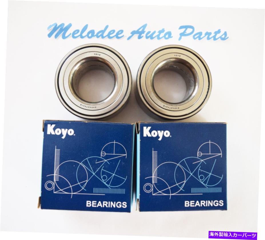 Wheel Hub Bearing トヨタヤリスの日本の前輪ベアリング、プリウスC /サイオンXD、IQ OEM KOYO Japanese Front Wheel Bearing For TOYOTA YARIS, PRIUS C / SCION xD, iQ【並行輸入品】