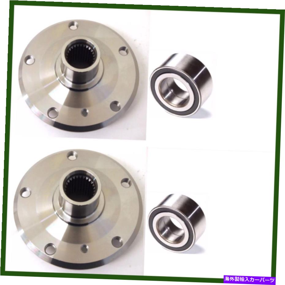 Wheel Hub Bearing 1996年から2000年のBMW 328i -328IS-328CI左＆右newの2輪ハブ＆ベアリング 2 REAR WHEEL HUB & BEARING FOR 1996-2000 BMW 328i -328iS-328Ci LEFT & RIGHT NEW【並行輸入品】
