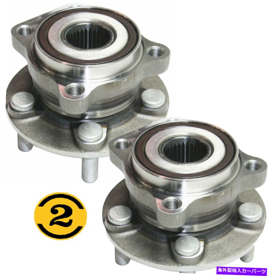 Wheel Hub Bearing Subaru Impreza/Forester/XV Crosstrek/Legacy-B5の2PCフロントホイールベアリング 2pc Front Wheel Bearing for Subaru Impreza/Forester/ XV Crosstrek/Legacy-b5【並行輸入品】