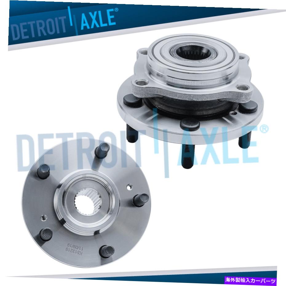 Wheel Hub Bearing ペアフロントホイールベアリング＆ハブ2006-2009 2010 2012 Mitsubishi Eclipse Pair Front Wheel Bearing & Hub for 2006 - 2009 2010 2011 2012 Mitsubishi Eclipse【並行輸入品】