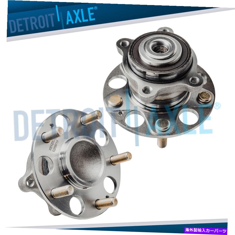 Wheel Hub Bearing ペア（2）2005 2006 2007 Honda Accora Acura TSXの後部ハブとベアリング Pair (2) REAR Wheel Hub & Bearings for 2005 2006 2007 Honda Accord Acura TSX【並行輸入品】