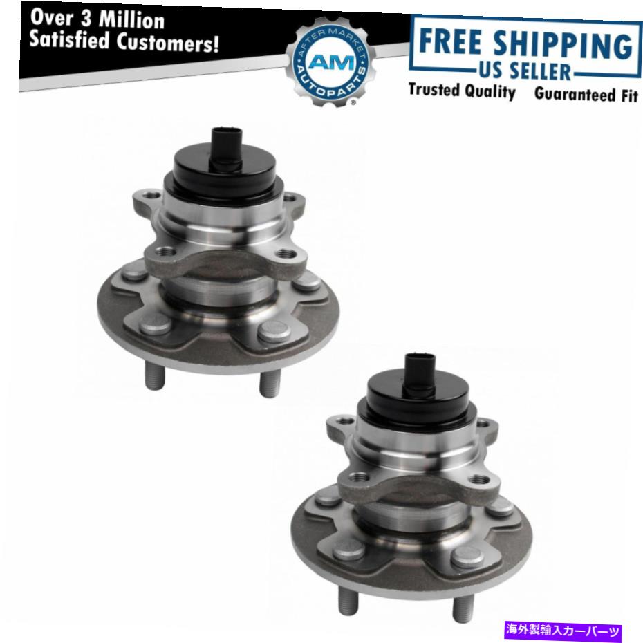 Wheel Hub Bearing レクサスGS F RC F用のフロントホイールベアリング＆ハブアセンブリLH RHキットペア Front Wheel Bearing & Hub Assembly LH RH Kit Pair for Lexus GS F RC F【並行輸入品】