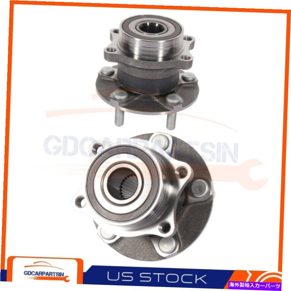 Wheel Hub Bearing スバルアセントのための2つの後輪ハブLHまたはRH 512536のペア19スバルフォレスター19 Pair of 2 Rear Wheel hub LH or RH 512536 For Subaru Ascent 19 Subaru Forester 19【並行輸入品】