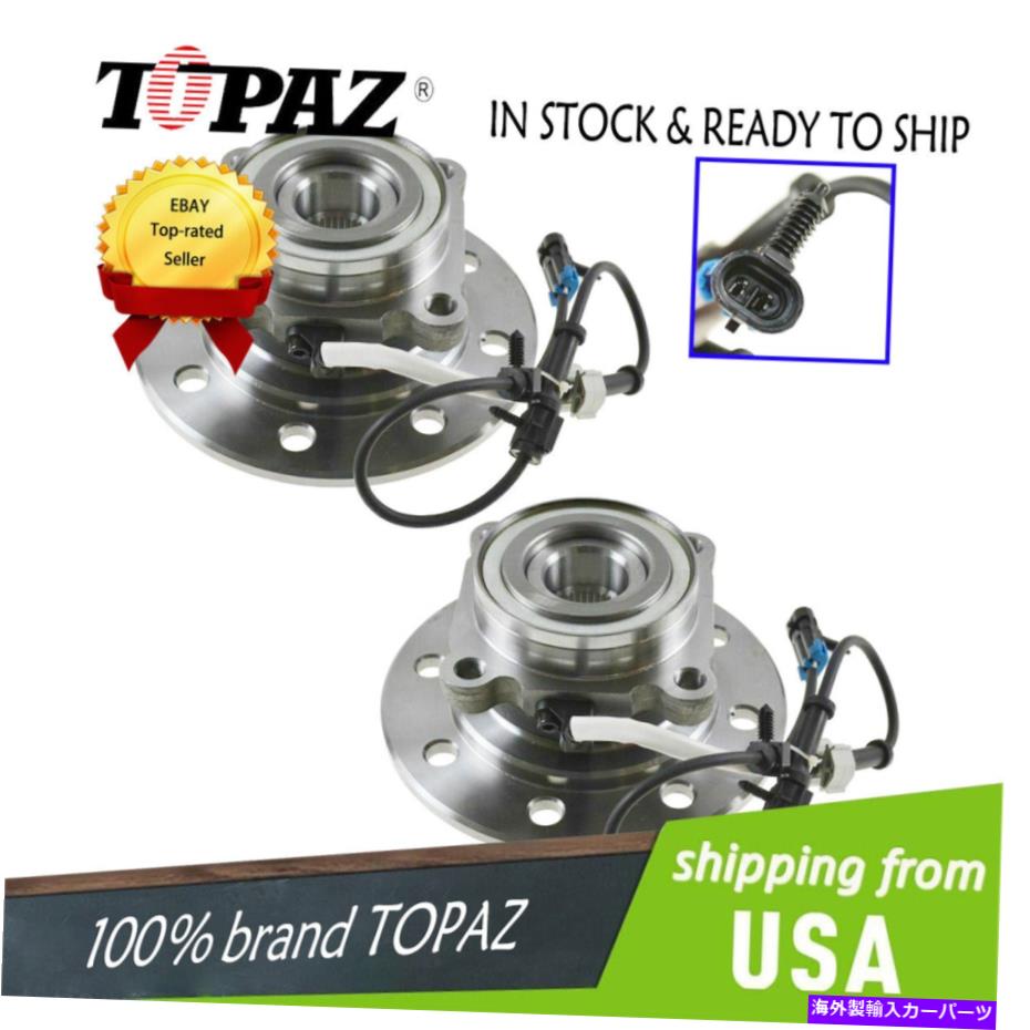 Wheel Hub Bearing シボレー用フロントホイールベアリング&ハブw/abs GMC K2500 K3500 5.7L 515041 NEW For Chevy Front Wheel Bearing & Hubs W/ABS GMC K2500 K3500 5.7L 515041 New【並行輸入品】