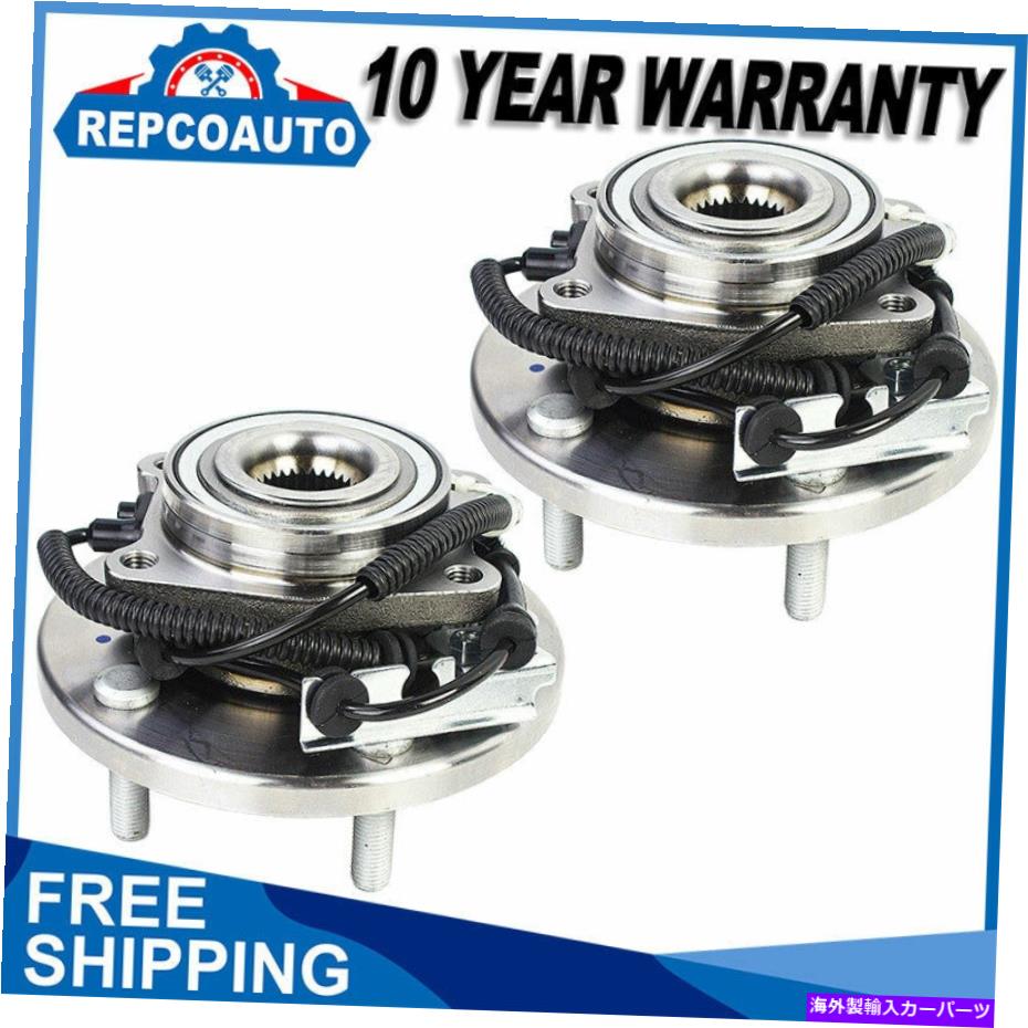 Wheel Hub Bearing 2PCSダッジグランドキャラバンタウン＆カントリーVWルータン用の前輪ハブベアリング 2pcs Front Wheel Hub Bearings For Dodge Grand Caravan Town & Country VW Routan【並行輸入品】