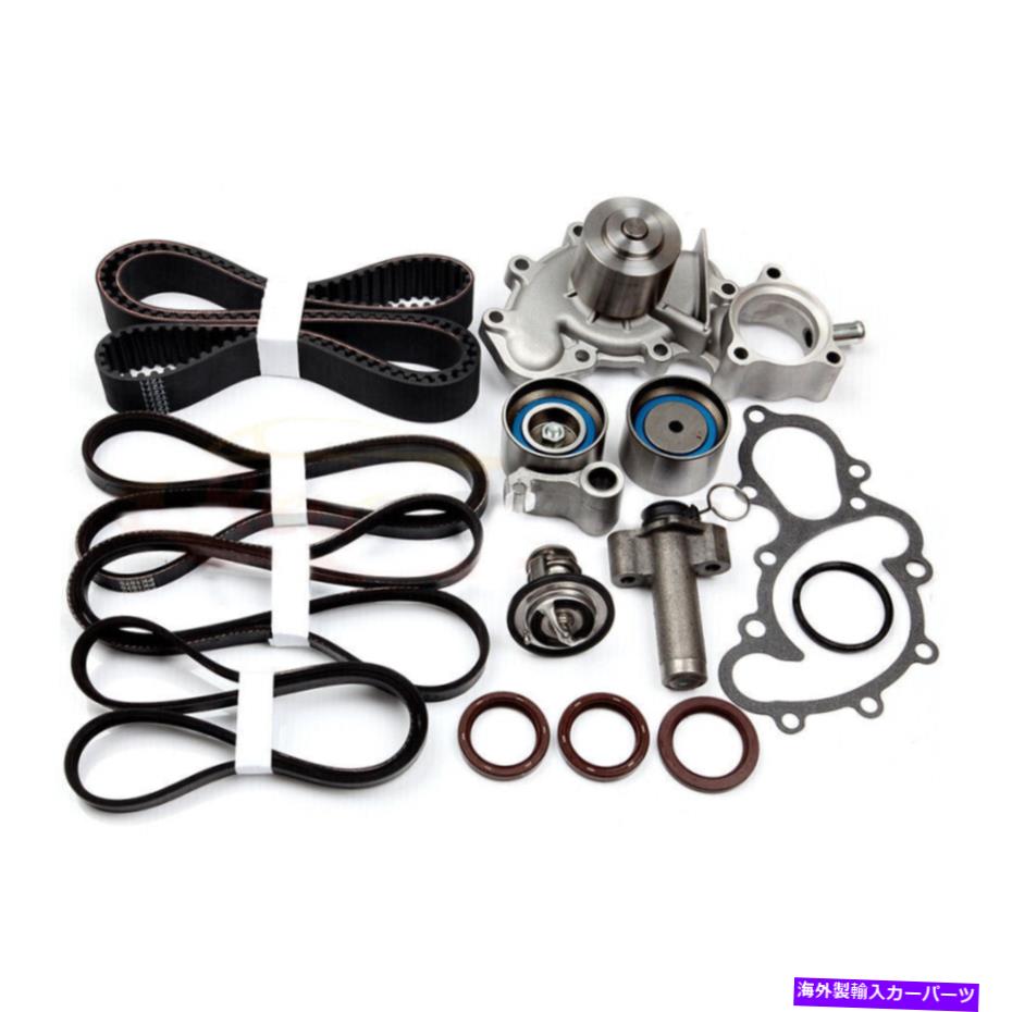Water Pump 3.4L V6エンジンTacoma Tundra 4runner T100用の新しいウォーターポンプ＆タイミングベルトキット NEW Water Pump &Timing Belt Kit For 3.4L V6 Engine Tacoma Tundra 4Runner T100【並行輸入品】 53,592円