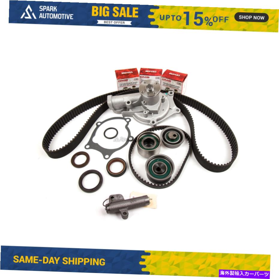 Water Pump タイミングベルトキットウォーターポンプバルブカバーフィット96-99三菱イーグル2.0L 4G63T Timing Belt Kit Water Pump Valve Cover Fit 96-99 Mitsubishi Eagle 2.0L 4G63T【並行輸入品】