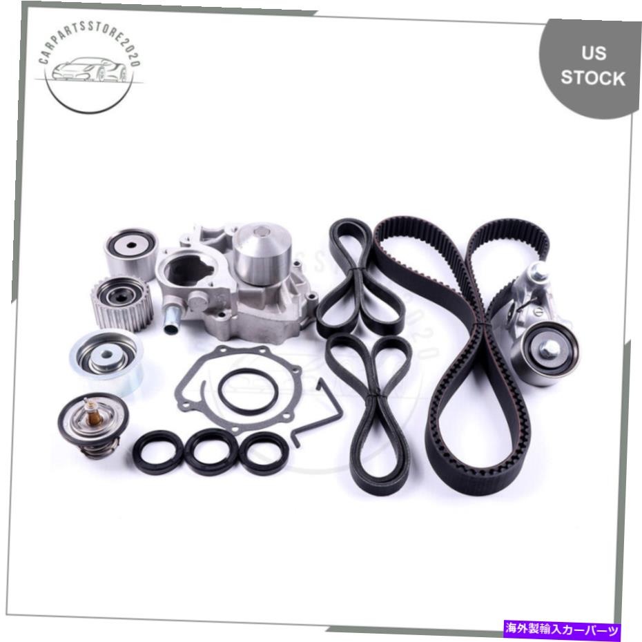 Water Pump 2006年から2009年のタイミングベルトウォーターポンプキットスバルアウトバック非ターボ2.5L H4 SOHC Timing Belt Water Pump Kit For 2006-2009 Subaru Outback Non Turbo 2.5L H4 SOHC【並行輸入品】