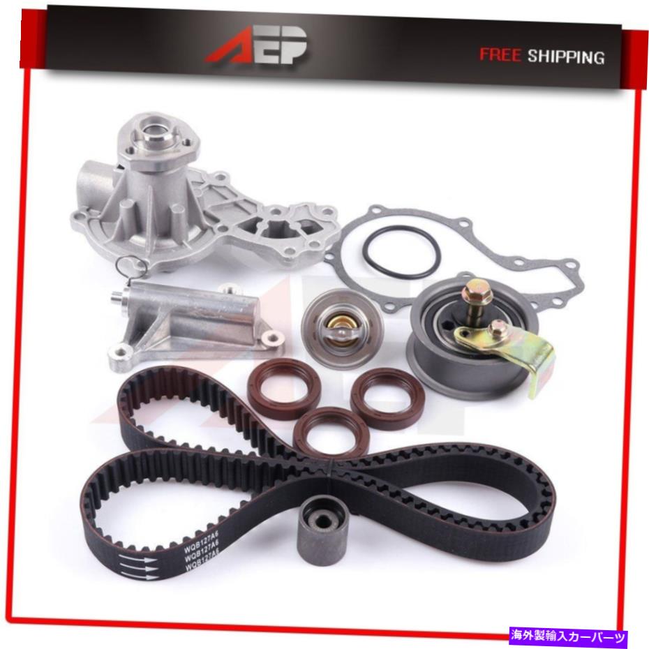 Water Pump アウディA4 A4 Quattro 1.8L L4 DOHC 97-00 98 99用のウォーターポンプ付きタイミングベルトキット Timing Belt Kit with Water Pump for Audi A4 A4 Quattro 1.8L L4 DOHC 97-00 98 99【並行輸入品】