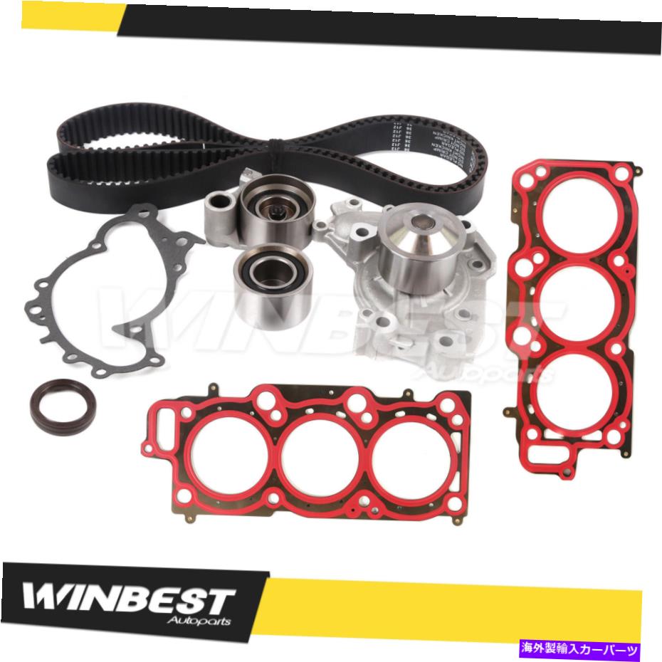 Water Pump 1999年から2003年のタイミングベルトキットウォーターポンプヘッドガスケットトヨタシエナレクサスRX300 Timing Belt Kit Water Pump Head Gasket for 1999-2003 Toyota Sienna Lexus RX300【並行輸入品】