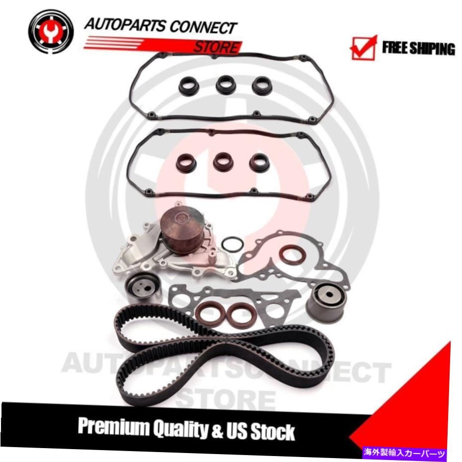 Water Pump ダッジストラタスモンテロ3.0Lタイミングベルトキットテンショナーウォーターポンプバルブカバー用 For Dodge Stratus Montero 3.0L Timing Belt Kit Tensioner Water Pump Valve Cover【並行輸入品】 53,592円