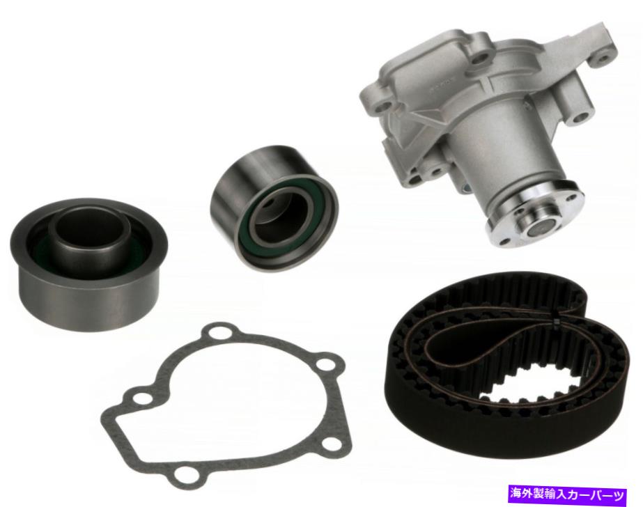 Water Pump 2004年から2006年のKIAスペクトル2.0Lウォーターポンプゲート付きエンジンタイミングベルトキット2005 For 2004-2006 Kia Spectra 2.0L Engine Timing Belt Kit with Water Pump Gates 2005【並行輸入品】