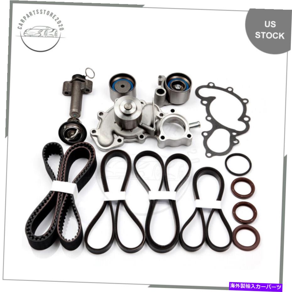 Water Pump 1996年から2002年のトヨタ4runnerタイミングベルトウォーターポンプキット3.4L V6ガスDOHC For 1996-2002 Toyota 4Runner Timing Belt Water Pump Kit 3.4L V6 GAS DOHC【並行輸入品】
