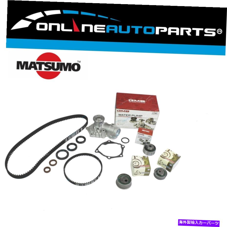 Water Pump タイミングベルトテンショナーウォーターポンプキットアウトランダーZF 2004-06 4cyl 4G69 Mivec 2.4L Timing Belt Tensioner Water Pump Kit Outlander ZF 2004-06 4cyl 4G69 MIVEC 2.4L【並行輸入品】