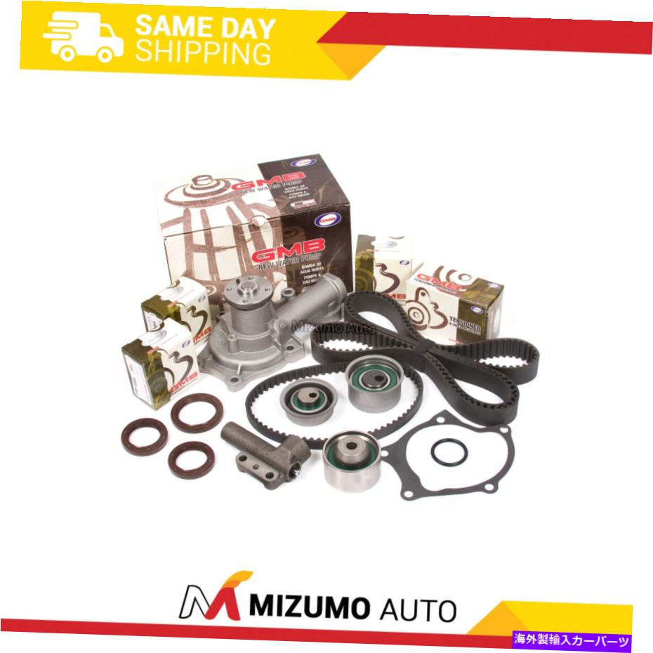 Water Pump タイミングベルトキットウォーターポンプフィット89-92イーグル三菱ターボ2.0テンショナー4G63T Timing Belt Kit Water Pump Fit 89-92 Eagle Mitsubishi TURBO 2.0 Tensioner 4G63T【並行輸入品】