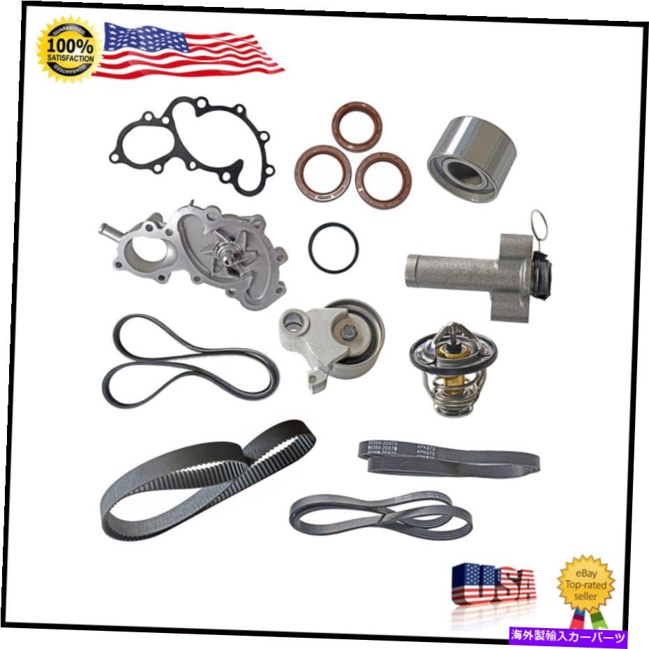 Water Pump トヨタ4ランナータコマT100 5VZFE 3.4L 13568-YZZ03用タイミングベルトキットウォーターポンプ Timing Belt Kit Water Pump for Toyota 4Runner Tacoma T100 5VZFE 3.4L 13568-YZZ03【並行輸入品】