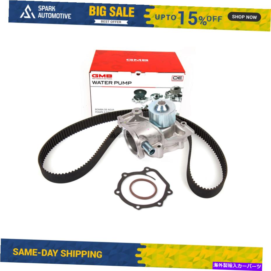 Water Pump タイミングベルトGMBウォーターポンプフィット00-06 2.5スバルEJ25 SOHC Timing Belt GMB Water Pump Fit 00-06 2.5 Subaru EJ25 SOHC【並行輸入品】