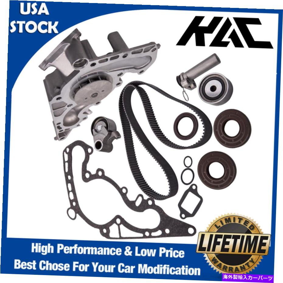 Water Pump Toyota Tundra 2000 2001 2002 2003 04-2007 4.7L用のタイミングベルトキット付きウォーターポンプ Timing Belt Kit w/ Water Pump For Toyota Tundra 2000 2001 2002 2003 04-2007 4.7L【並行輸入品】