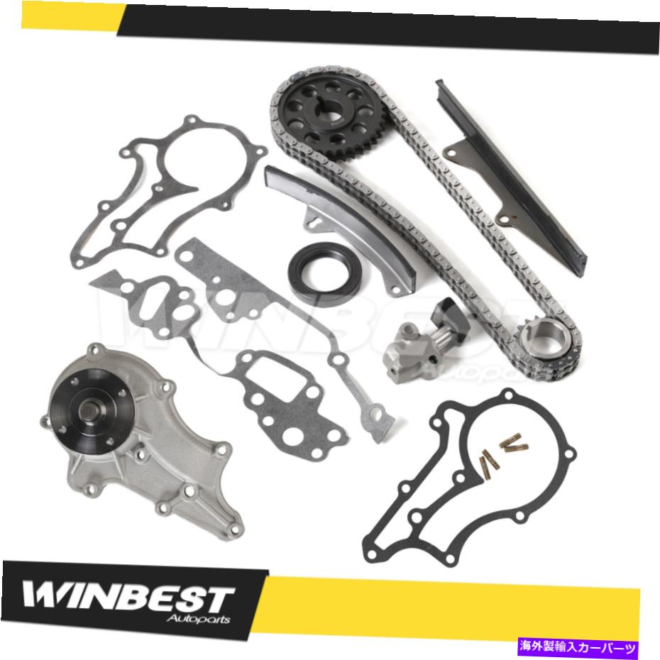 Water Pump 78-82のタイミングチェーンキットウォーターポンプトヨタコロナセリカピックアップ2.2L 2.4L 22R Timing Chain Kit Water Pump for 78-82 Toyota Corona Celica Pickup 2.2L 2.4L 22R【並行輸入品】