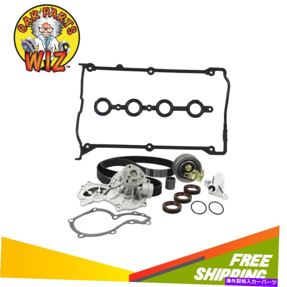 Water Pump タイミングベルトウォーターポンプキットバルブカバーガスケットフィット97-00アウディVW 1.8L AEW ATW Timing Belt Water Pump Kit Valve Cover Gasket Fits 97-00 Audi VW 1.8L AEW ATW【並行輸入品】