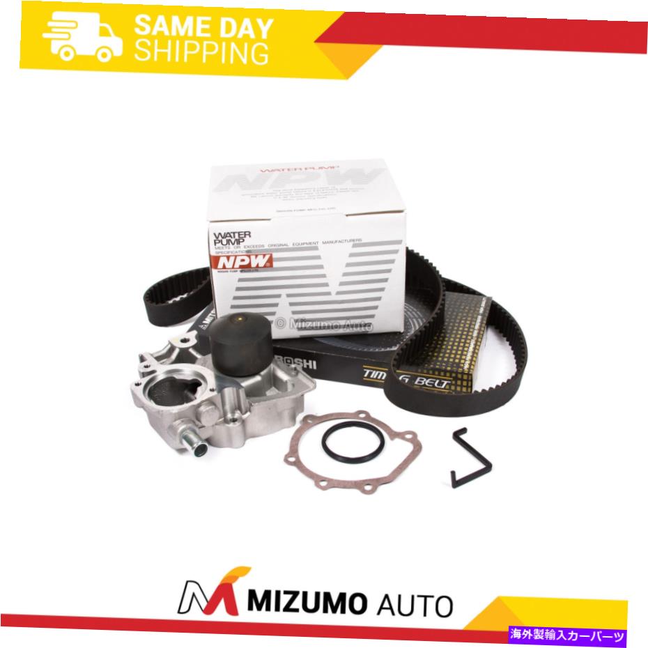 Water Pump タイミングベルトウォーターポンプフィット06-08スバルレガシーインプレッサフォレスター2.5L EJ25 SOHC Timing Belt Water Pump Fit 06-08 Subaru Legacy Impreza Forester 2.5L EJ25 SOHC【並行輸入品】