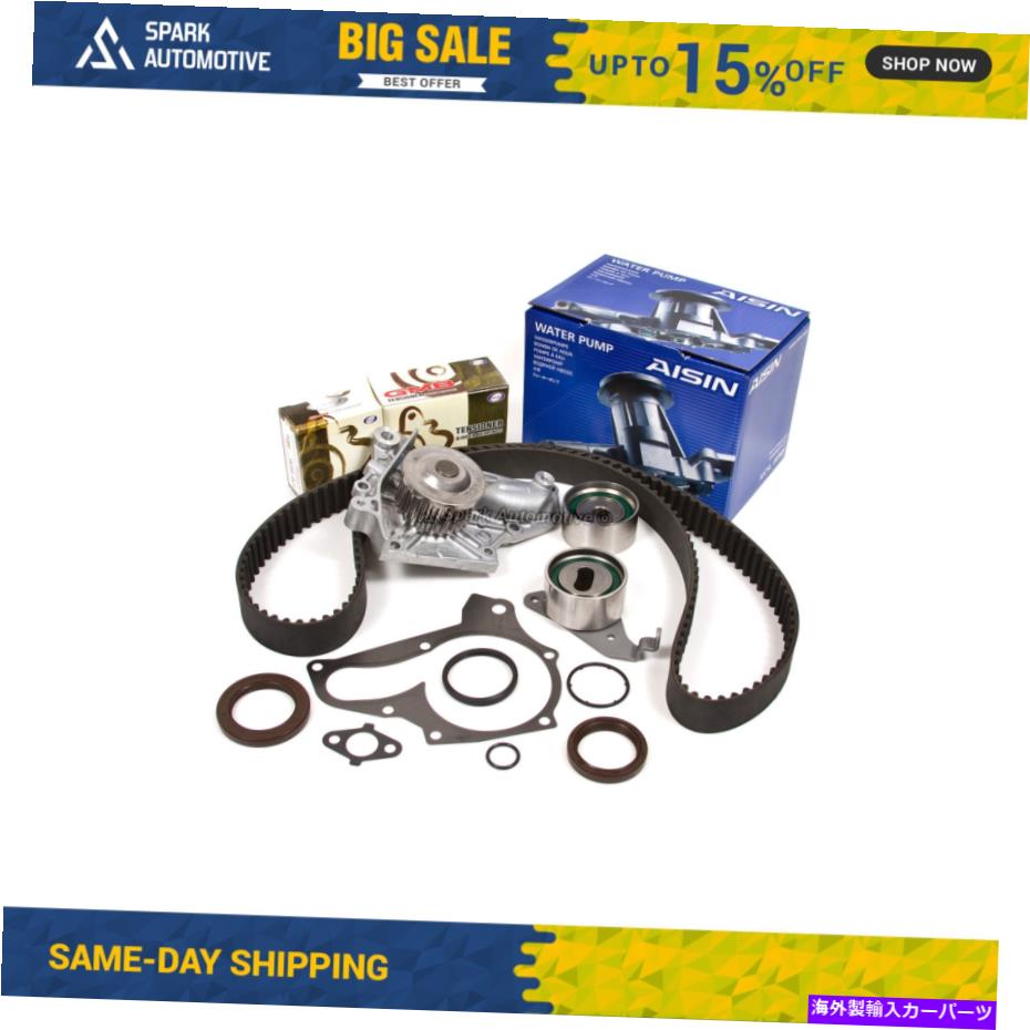 Water Pump タイミングベルトキットアイシンウォーターポンプフィット87-01トヨタカムリセリカ2.0 2.2 3SFE 5SFE Timing Belt Kit AISIN Water Pump Fit 87-01 Toyota Camry Celica 2.0 2.2 3SFE 5SFE【並行輸入品】
