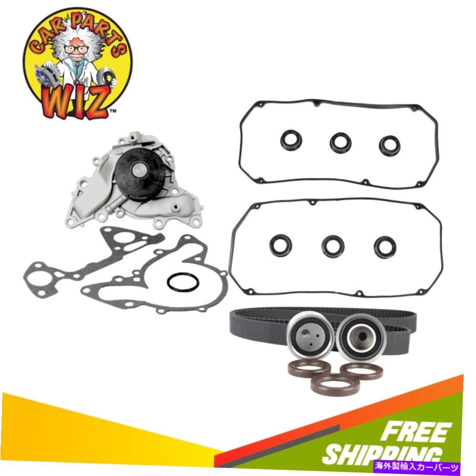 Water Pump タイミングベルトキットウォーターポンプバルブカバーは97-11 MITSUBISHI 3.5L 3.8L 6G74 6G75に適合します Timing Belt Kit Water Pump Valve Cover Fits 97-11 Mitsubishi 3.5L 3.8L 6G74 6G75【並行輸入品】