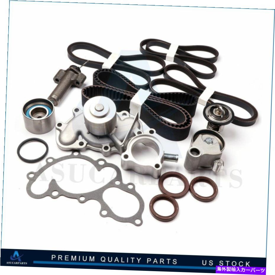 Water Pump タイミングベルトウォーターポンプキット95-98トヨタT100 SR5 DLX 3.4L 3378CC V6ガスDOHC Timing Belt Water Pump Kit 95-98 for Toyota T100 SR5 DLX 3.4L 3378CC V6 GAS DOHC【並行輸入品】