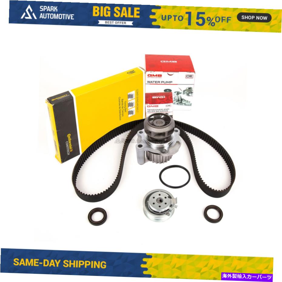 Water Pump タイミングベルトキットウォーターポンプフィット98-06フォルクスワーゲンゴルフジェッタビートル2.0L SOHC 8V Timing Belt Kit Water Pump Fit 98-06 Volkswagen Golf Jetta Beetle 2.0L SOHC 8V【並行輸入品】