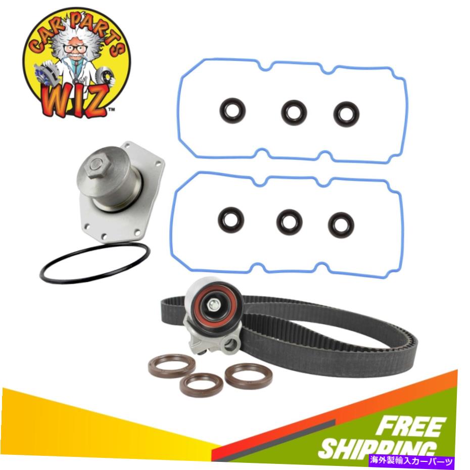 Water Pump タイミングベルトキットウォーターポンプバルブカバーフィット98-04クライスラープリマス3.5L SOHC Timing Belt Kit Water Pump Valve Cover Fits 98-04 Chrysler Plymouth 3.5L SOHC【並行輸入品】