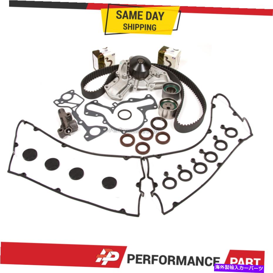 Water Pump 三菱3000GTダッジステルス3.0L 6G72タイミングベルトウォーターポンプバルブカバーキット Mitsubishi 3000GT Dodge Stealth 3.0L 6G72 Timing Belt Water Pump Valve Cover Kit【並行輸入品】