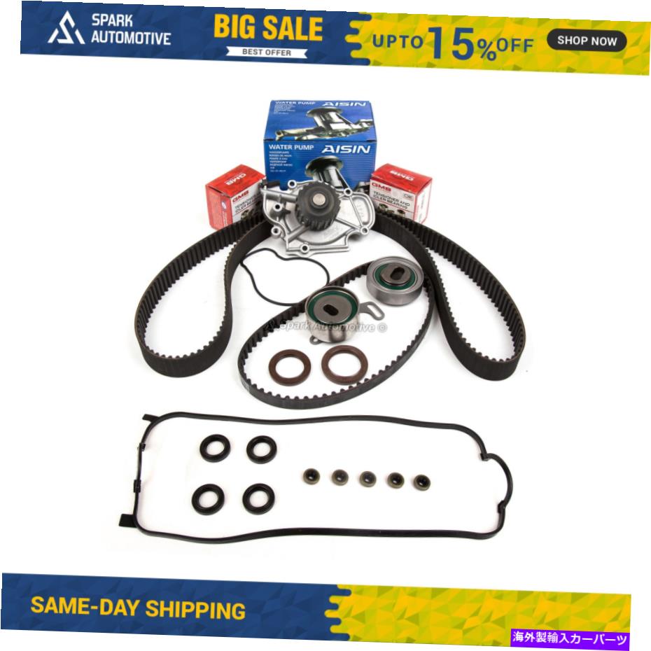 Water Pump タイミングベルトキットバルブカバーフィットガスケットウォーターポンプホンダアコード2.3 F22B1 F23A Timing Belt Kit Valve Cover Fit Gasket Water Pump Honda Accord 2.3 F22B1 F23A【並行輸入品】