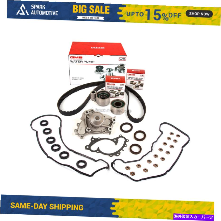 Water Pump タイミングベルトキットウォーターポンプバルブカバーフィット95-04トヨタソララカムリレクサス1MZFE Timing Belt Kit Water Pump Valve Cover Fit 95-04 Toyota Solara Camry Lexus 1MZFE【並行輸入品】