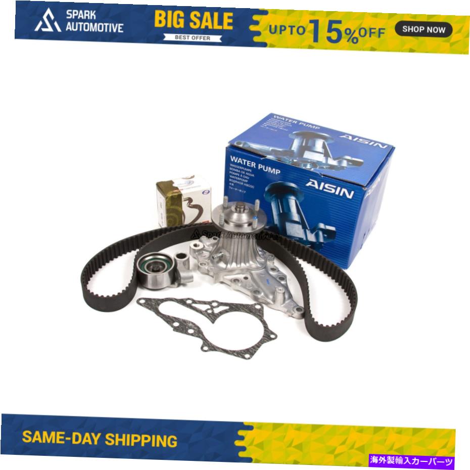 Water Pump タイミングベルトキットアイシンウォーターポンプフィット93-98トヨタスープラターボL6 3.0L 2JZGTE Timing Belt Kit AISIN Water Pump Fit 93-98 Toyota Supra TURBO L6 3.0L 2JZGTE【並行輸入品】