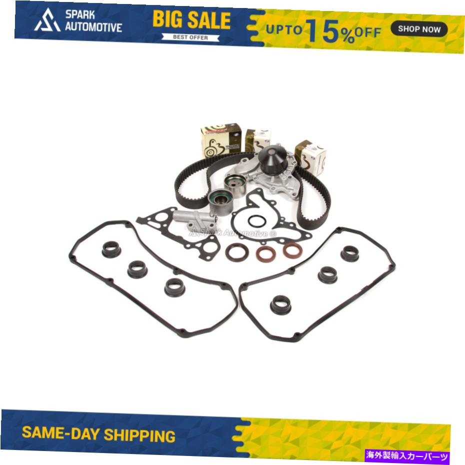 Water Pump タイミングベルトキットテンショナーウォーターポンプフィット97-04 Mitsubishi Montero Sport V6 3.5L Timing Belt Kit Tensioner Water Pump Fit 97-04 Mitsubishi Montero Sport V6 3.5L【並行輸入品】