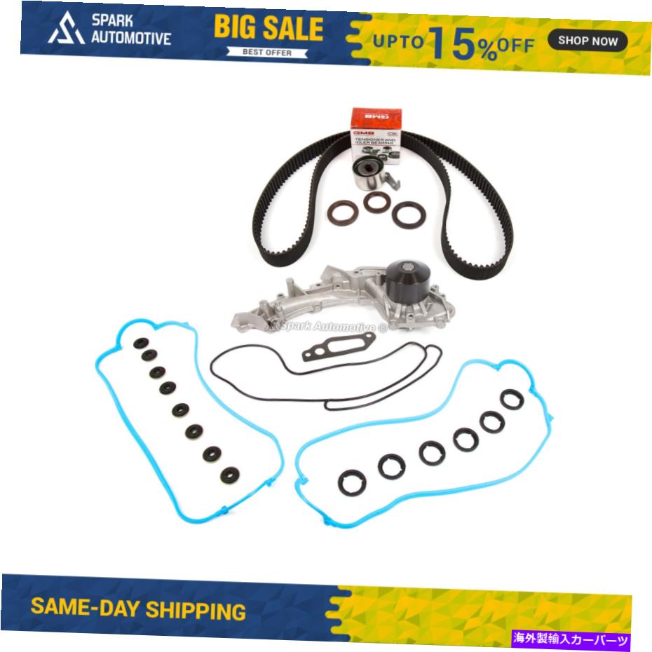 Water Pump タイミングベルトバルブカバーガスケットキットウォーターポンプフィット96-98 ACURA TL 3.2L SOHC C32A6 Timing Belt Valve Cover Gasket Kit Water Pump Fit 96-98 Acura TL 3.2L SOHC C32A6【並行輸入品】