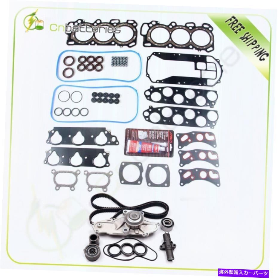 Water Pump タイミングベルトキットウォーターポンプヘッドガスケットセットホンダオデッセイ2005-2010 3.5L Timing Belt Kit Water Pump Head Gasket Set For Honda Odyssey 2005-2010 3.5L【並行輸入品】