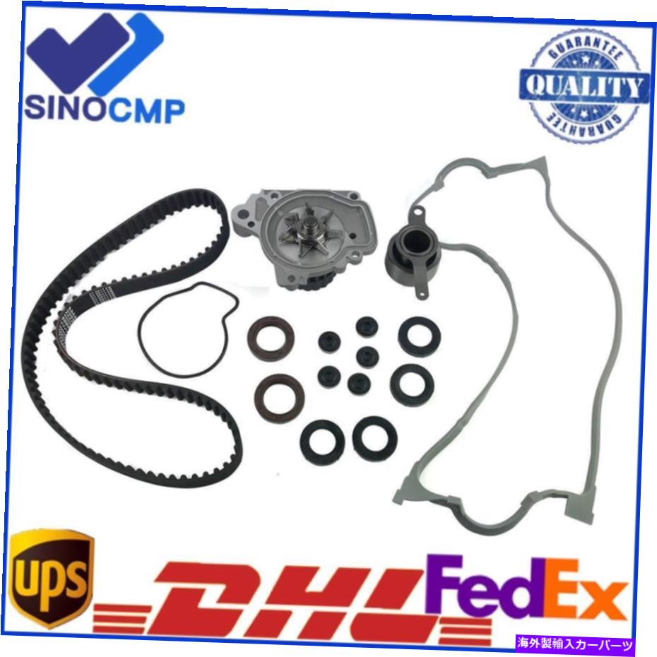 Water Pump 1996年から2000年のタイミングベルトキットウォーターポンプホンダシビック1.6L SOHC D16Y5 D16Y7 D16Y8 Timing Belt Kit Water Pump For 1996-2000 Honda Civic 1.6L SOHC D16Y5 D16Y7 D16Y8【並行輸入品】