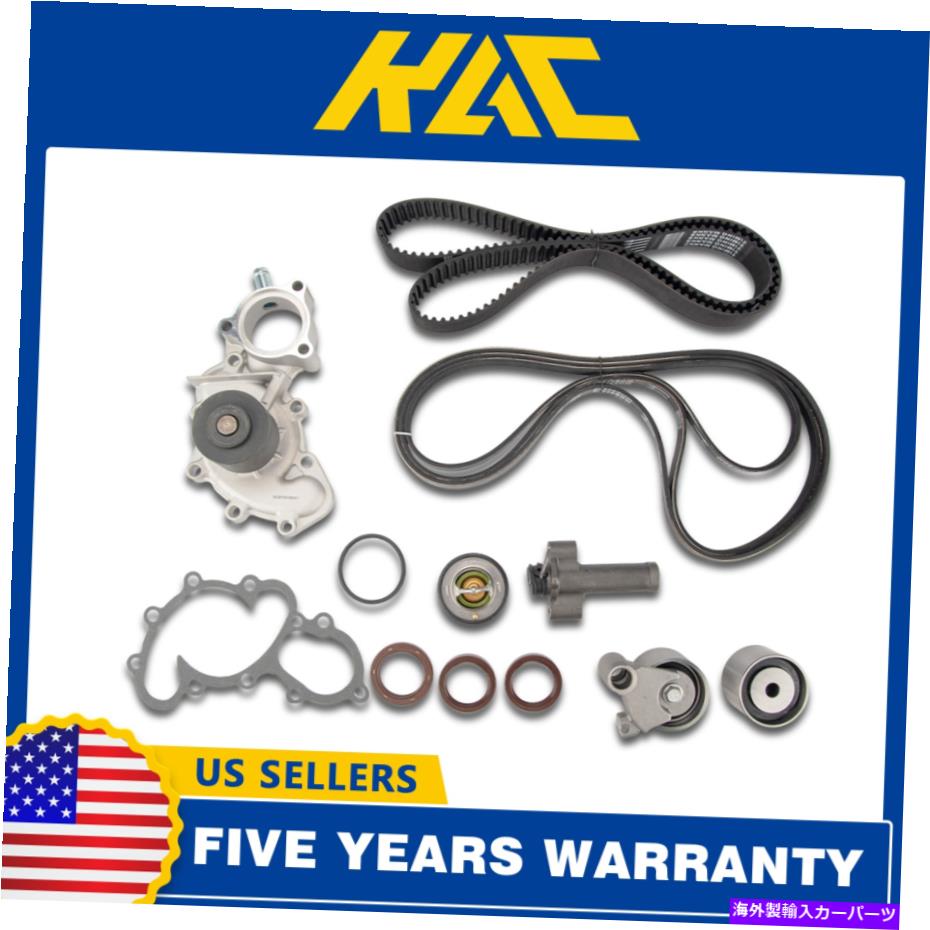 Water Pump トヨタ4runner T100タコマツンドラ3.4L V6のタイミングベルトキットウォーターポンプ1996-04 Timing Belt Kit Water Pump for Toyota 4Runner T100 Tacoma Tundra 3.4L V6 1996-04【並行輸入品】