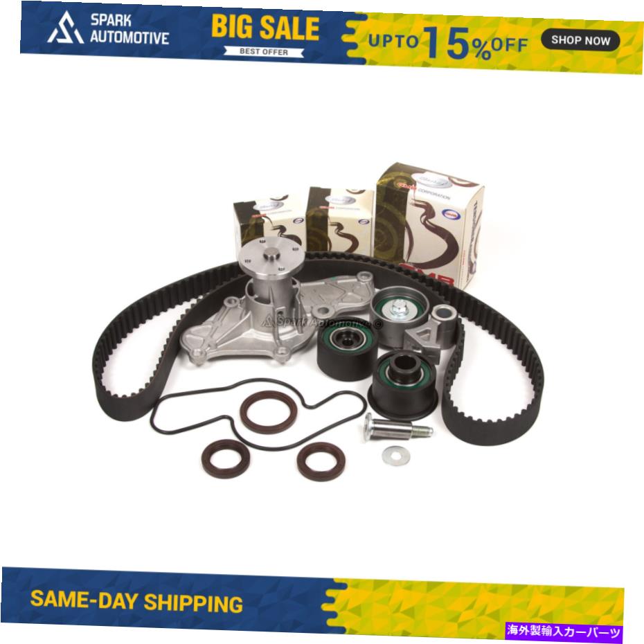 Water Pump タイミングベルトキットウォーターポンプフィットマツダ626 MX6 2.5 DOHC V6 KL 24V Timing Belt Kit Water Pump Fit Mazda 626 MX6 2.5 DOHC V6 KL 24V【並行輸入品】