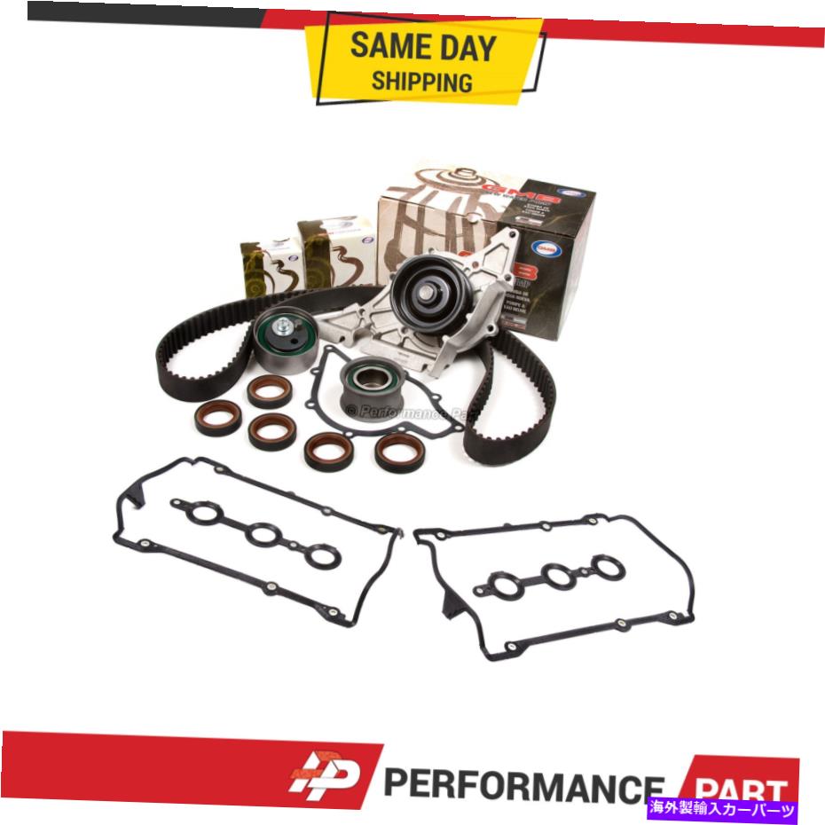 Water Pump タイミングベルトキットウォーターポンプバルブカバーフィット00-02アウディA6 S4 Allroad Quattro 2.7 Timing Belt Kit Water Pump Valve Cover Fit 00-02 Audi A6 S4 Allroad Quattro 2.7【並行輸入品】
